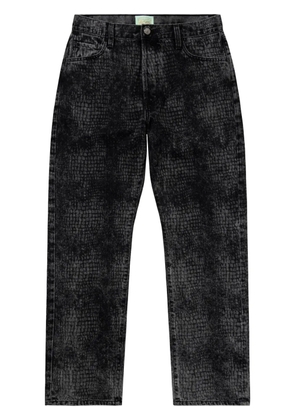 Aries patterned jeans - Black
