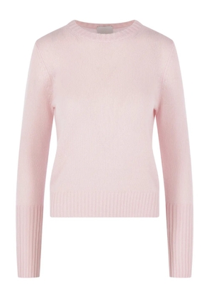 Allude ribbed cashmere sweater - Pink