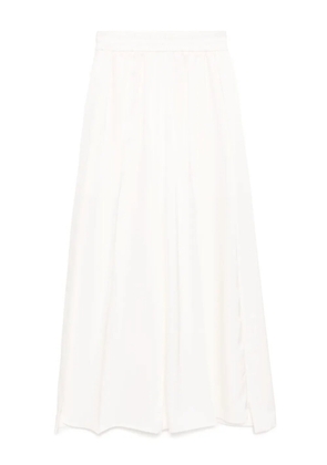 Goen.J slit palazzo pants - Neutrals