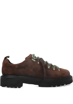 G.H.Bass lug-sole lace-up derby shoes - Brown