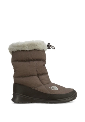 The North Face Nuptse Fur IV boots - Brown