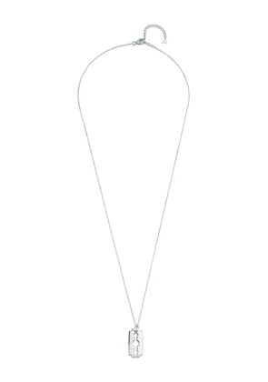 Mateo sterling silver Razor Blade necklace