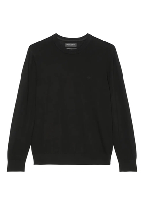 Marc O'Polo crew-neck knitted sweater - Black