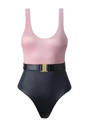 SOFIA ERHAN belted swimsuit - Pink