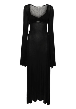 MANURÍ Nina maxi dress - Black