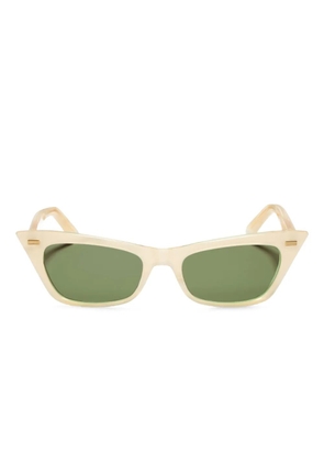 VALENTINO GARAVANI EYEWEAR cat eye sunglasses - White
