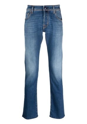 Jacob Cohën mid-rise slim-fit jeans - Blue