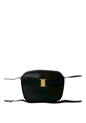 Ferragamo Pre-Owned 2010-2026 Leather Vara crossbody bag - Black