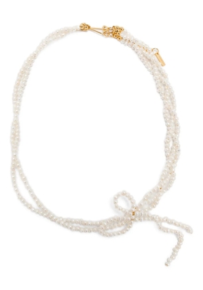 Completedworks An Inquiry Into Contradictions necklace - White