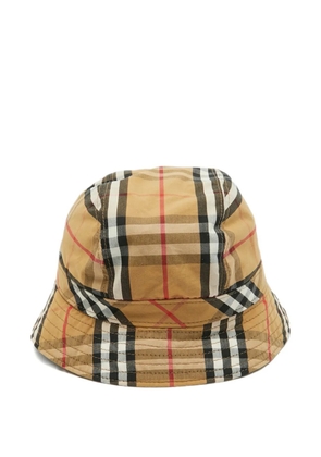 Burberry Pre-Owned check bucket hat - Neutrals