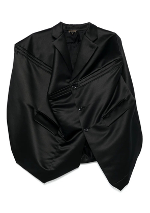 Comme Des Garçons deconstructed gilet - Black