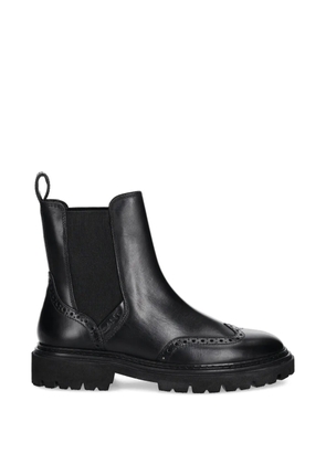 Gant brogue-detail pull-on boots - Black