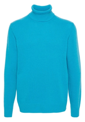 Nuur roll-neck sweater - Blue