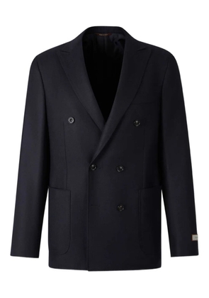 Canali double-breasted blazer - Blue