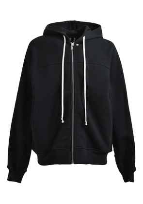 Rick Owens hooded zip-up jacket - Black