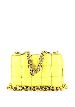 Bottega Veneta Pre-Owned The Chain Cassette shoulder bag - Yellow