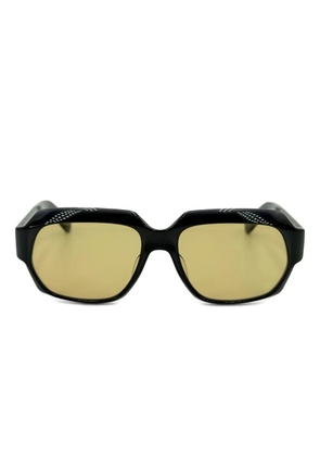 Yellows Plus Greg geometric sunglasses - Black