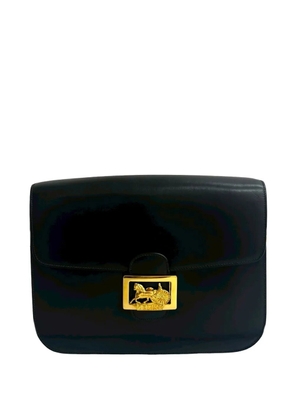 Celine Pre-Owned 2001 Calfskin Horse Carriage crossbody bag - Black