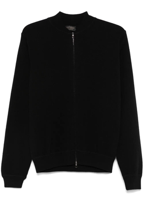 Dell'oglio fine-knit cardigan - Black
