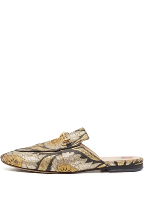 Gucci Pre-Owned Princetown mules - Gold