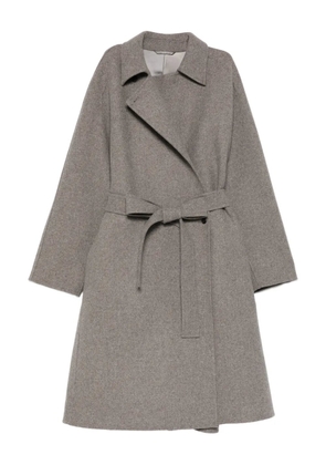 Carven tie-waist coat - Grey