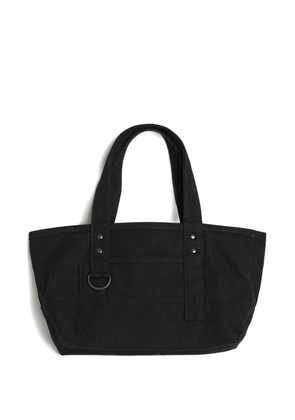 Y's mini cotton tote bag - Black