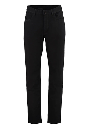 Givenchy high-rise slim-fit jeans - Black
