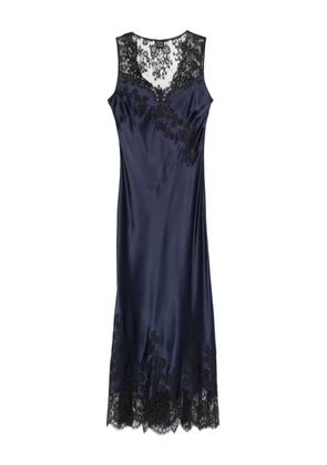 Carine Gilson lace-details nightdress - Blue
