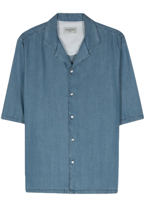Officine Generale chambray lyocell shirt - Blue