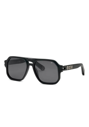 Philipp Plein Eyewear oversize-frame sunglasses - Black