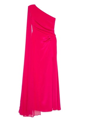 Roland Mouret asymmetric silk gown - Pink