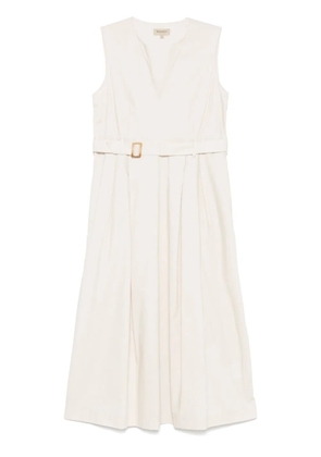 Woolrich belted midi dress - Neutrals