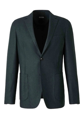 Zegna single-breasted suit jacket - Black