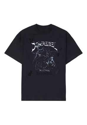 DOMREBEL graphic-print t-shirt - Black