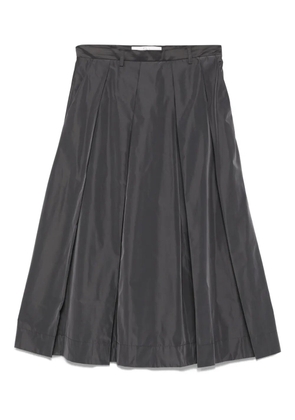 Tela pleated midi skirt - Grey