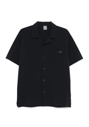 New Balance logo-motif shirt - Black