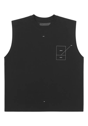 HELIOT EMIL Retina tank top - Black