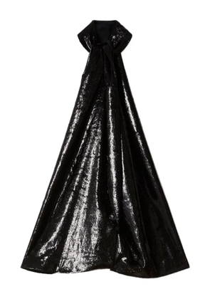 Stella McCartney halterneck velvet top - Black