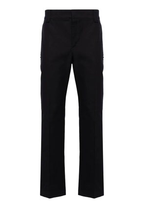 Valentino Garavani Rockstud straight tailored trousers - Blue