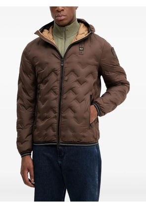 Blauer padded hooded Jacket - Brown