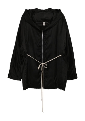 Rick Owens drawstring-hem jacket - Black