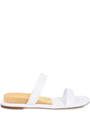 Casadei leather sandals - White
