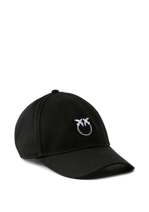 PINKO embroidered-logo baseball cap - Black