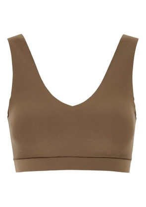 Chantelle V-neck padded bra - Brown