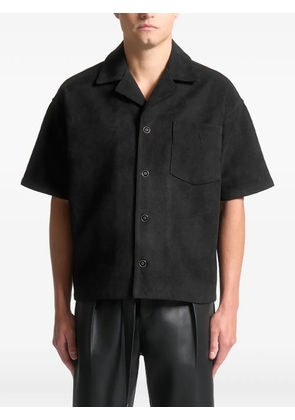 Manière De Voir Luc pocket shirt - Black