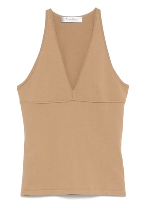 Max Mara Armida tank top - Brown