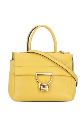Coccinelle pebbled leather tote bag - Yellow