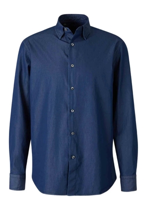 Brioni classic collar buttoned dress shirt - Blue