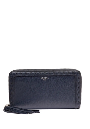 Lancel tassel zip-around wallet - Blue