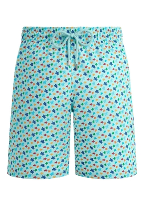 Vilebrequin Micro Ronde Des Tortues Rainbow swim shorts - Blue